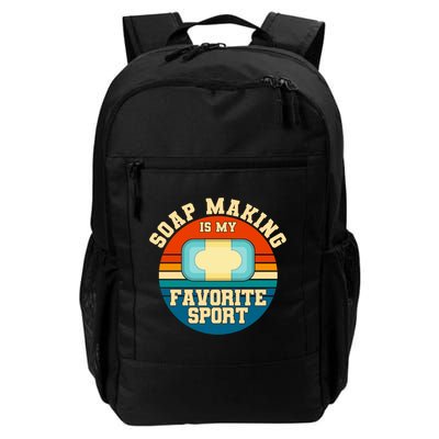 Soap Making Is My Favorite Sport Retro Soap Maker Gift Backpack