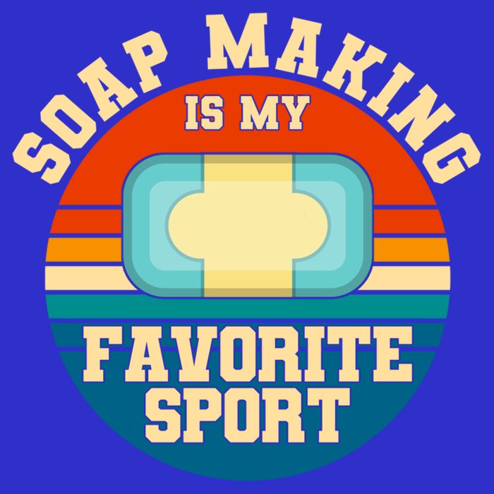 Soap Making Is My Favorite Sport Retro Soap Maker Gift 16 in Basic Backpack