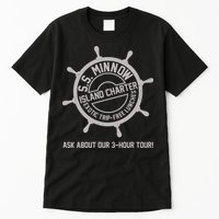 SS Minnow Island Charter Exotic Trip Free Lunches Tall T-Shirt