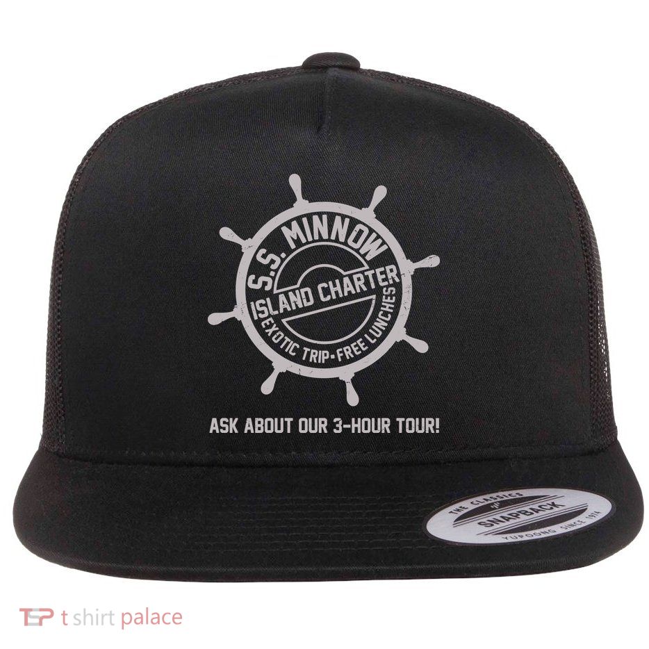SS Minnow Island Charter Exotic Trip Free Lunches Flatbill Hat
