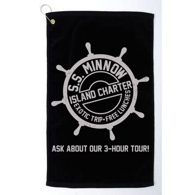 SS Minnow Island Charter Exotic Trip Free Lunches Golf Towel