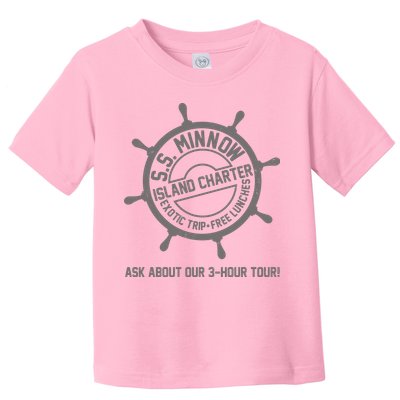 SS Minnow Island Charter Exotic Trip Free Lunches Toddler T-Shirt