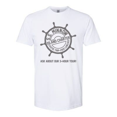 SS Minnow Island Charter Exotic Trip Free Lunches Softstyle® CVC T-Shirt