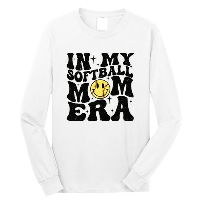 Softball Mom In My Softball Mom Era Long Sleeve Shirt