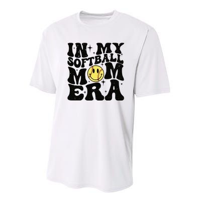 Softball Mom In My Softball Mom Era Performance Sprint T-Shirt