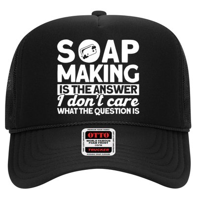 Soap Making Is The Answer Soap Maker Gift Trucker Hat