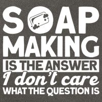 Soap Making Is The Answer Soap Maker Gift Cotton Canvas Backpack