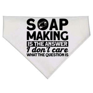 Soap Making Is The Answer Soap Maker Gift USA-Made Doggie Bandana