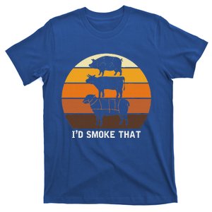 Smoking Meat Id Smoke That Grilling Bbq T-Shirt