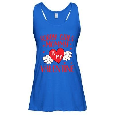 Sorry Mommy Is My Valentines Day Mom Son Meaningful Gift Ladies Essential Flowy Tank