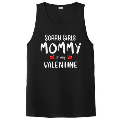 Sorry Mommy Is My Valentine Outfit Funny Hims Gift PosiCharge Competitor Tank