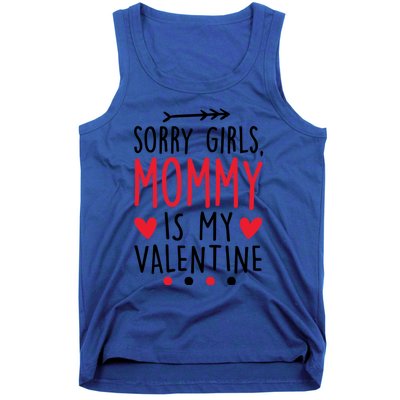 Sorry Mommy Is My Valentines Day Mom Son Meaningful Gift Tank Top