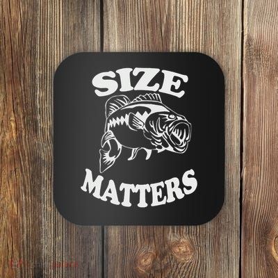 Size Matters In Bass Fishing Coaster