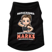 Stretch Marks Into Strength Marks Design Bodybuilding Mom Meaningful Gift Doggie Tank