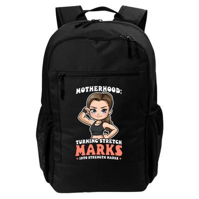 Stretch Marks Into Strength Marks Design Bodybuilding Mom Meaningful Gift Backpack
