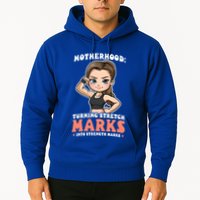 Stretch Marks Into Strength Marks Design Bodybuilding Mom Meaningful Gift Hoodie