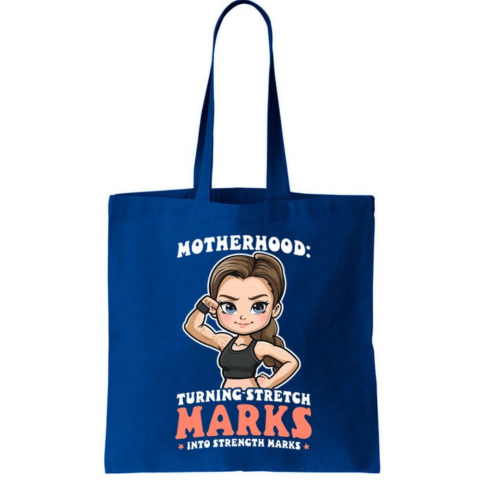 Stretch Marks Into Strength Marks Design Bodybuilding Mom Meaningful Gift Bag