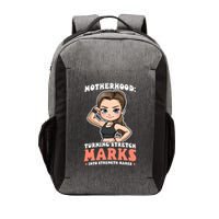 Stretch Marks Into Strength Marks Design Bodybuilding Mom Meaningful Gift Vector Backpack