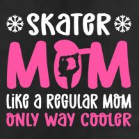 Skater Mom. Ice Skating Cool Comfort Performance Bucket Hat