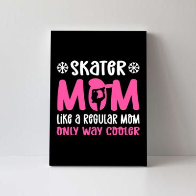 Skater Mom. Ice Skating Canvas