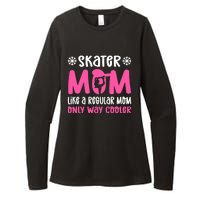 Skater Mom. Ice Skating Womens CVC Long Sleeve Shirt