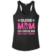 Skater Mom. Ice Skating Ladies PosiCharge Competitor Racerback Tank