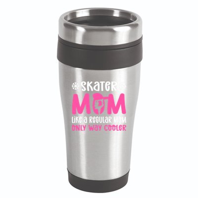 Skater Mom. Ice Skating 16oz Travel Tumbler