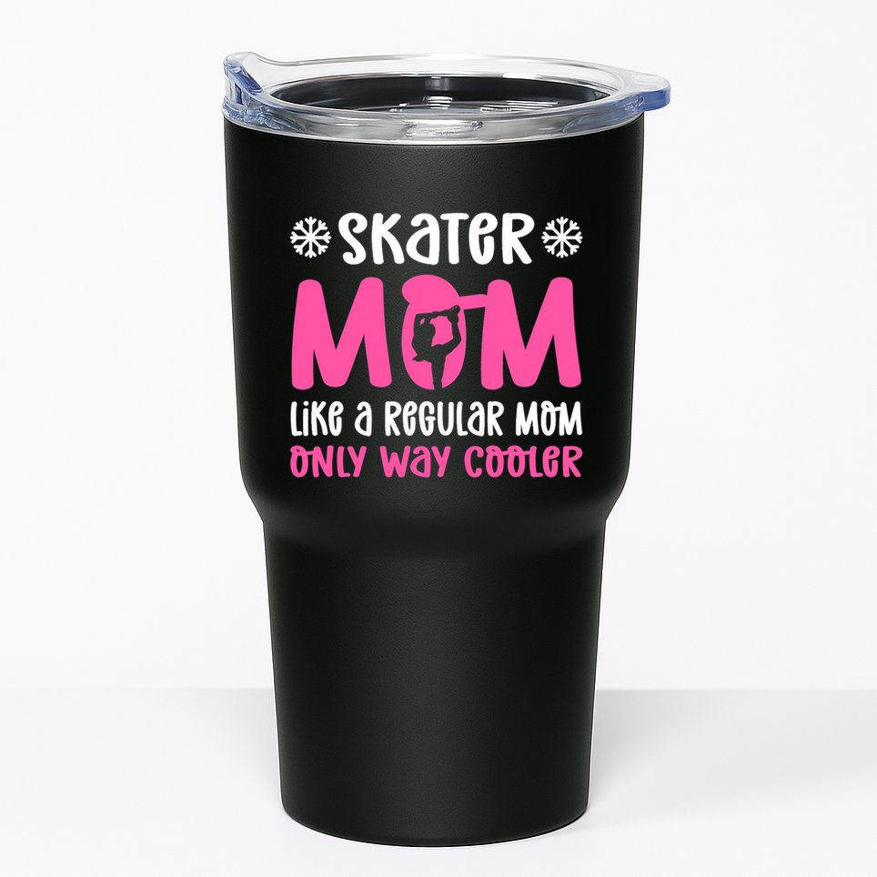 Skater Mom. Ice Skating Tumbler