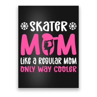 Skater Mom. Ice Skating Poster