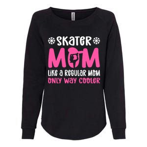 Skater Mom. Ice Skating Womens California Wash Sweatshirt