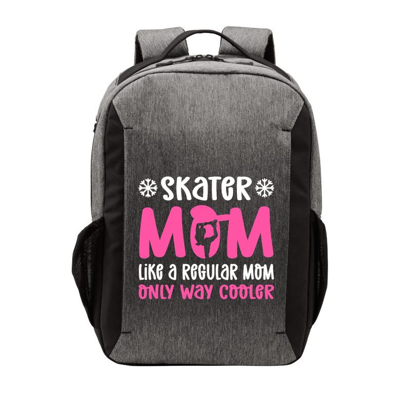 Skater Mom. Ice Skating Vector Backpack