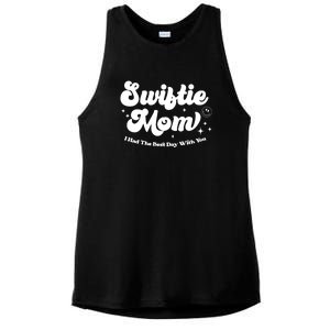 Retro Mom I Had The Best Day With You Funny Mothers Day Ladies PosiCharge Tri-Blend Wicking Tank