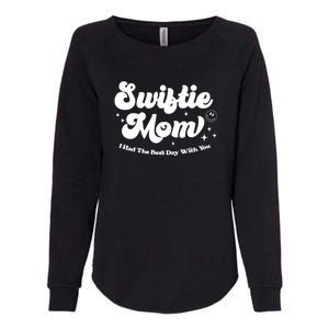 Retro Mom I Had The Best Day With You Funny Mothers Day Womens California Wash Sweatshirt