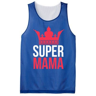 Super Mama I Best Mother In The World Gift Mesh Reversible Basketball Jersey Tank