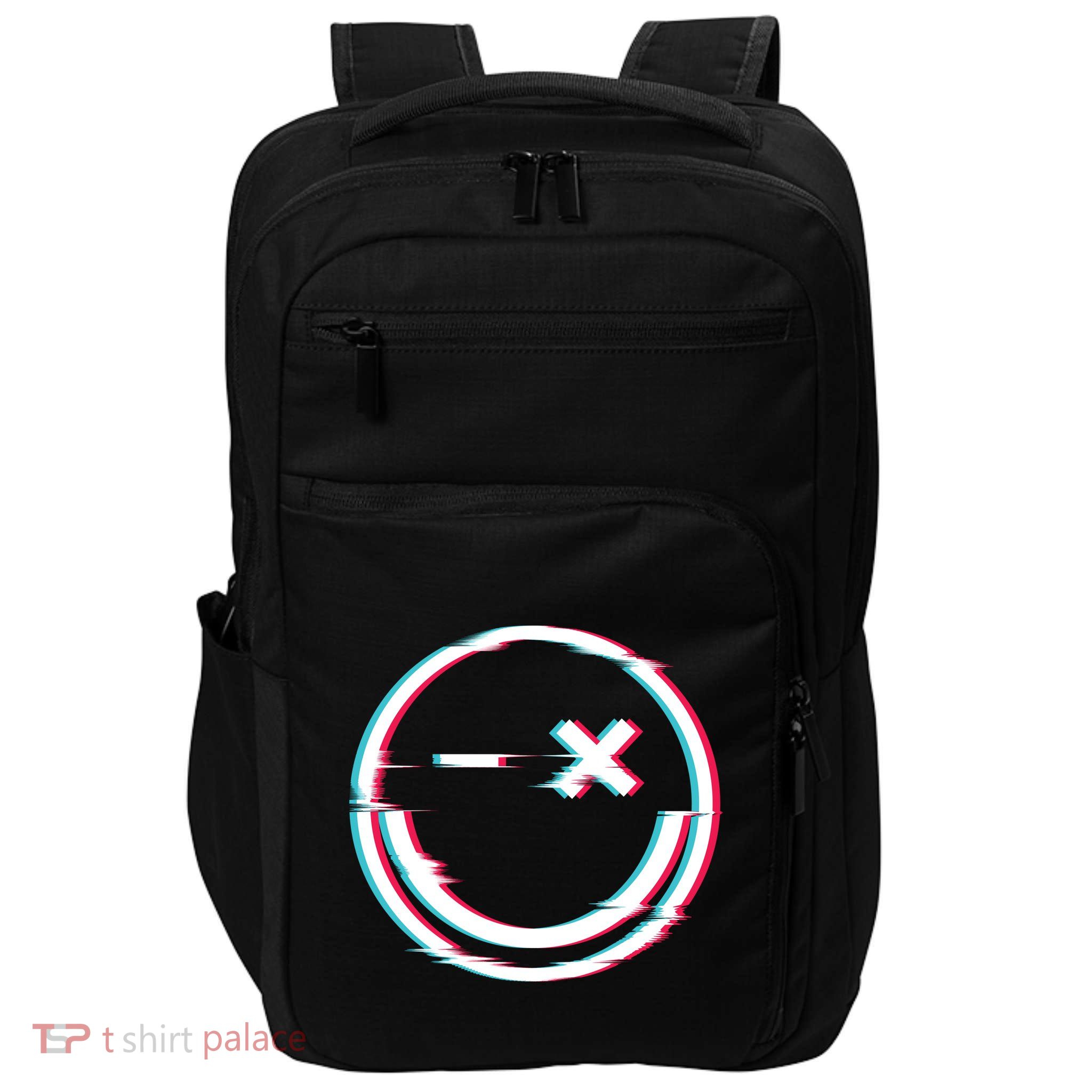 Smile Glitch Impact Tech Backpack