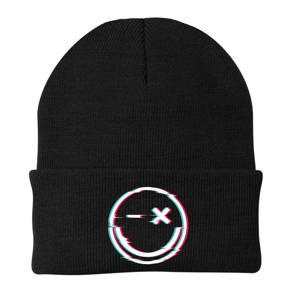Smile Glitch Beanie