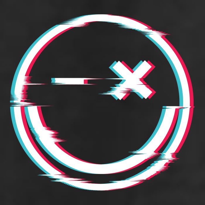 Smile Glitch Hat