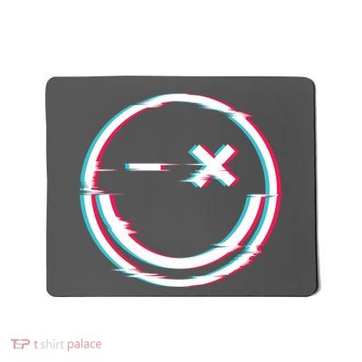 Smile Glitch Mousepad