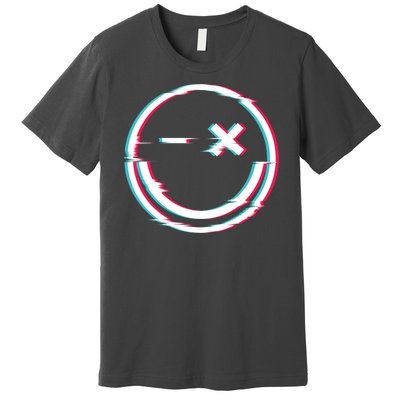 Smile Glitch Premium T-Shirt