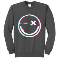 Smile Glitch Tall Sweatshirt