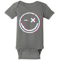 Smile Glitch Baby Bodysuit
