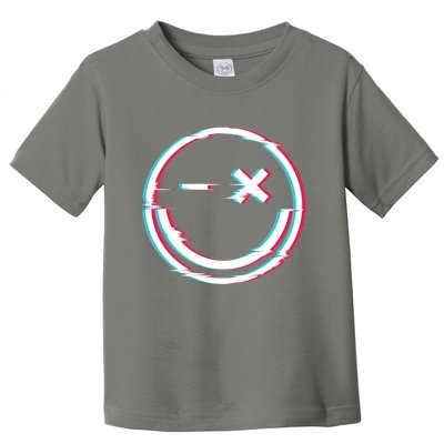 Smile Glitch Toddler T-Shirt