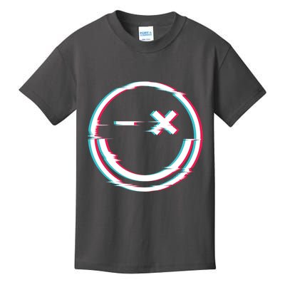 Smile Glitch Kids T-Shirt