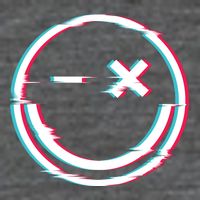 Smile Glitch Zip Tote Bag