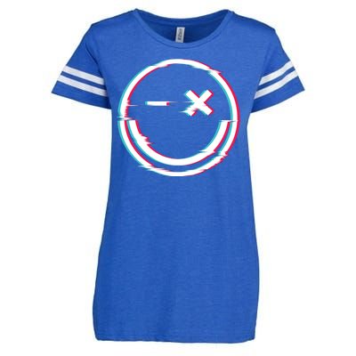 Smile Glitch Enza Ladies Jersey Football T-Shirt