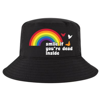 Smile If You're Dead Inside Cool Comfort Performance Bucket Hat