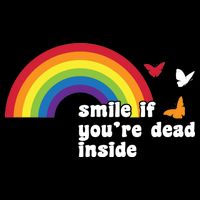 Smile If You're Dead Inside Performance Shirt