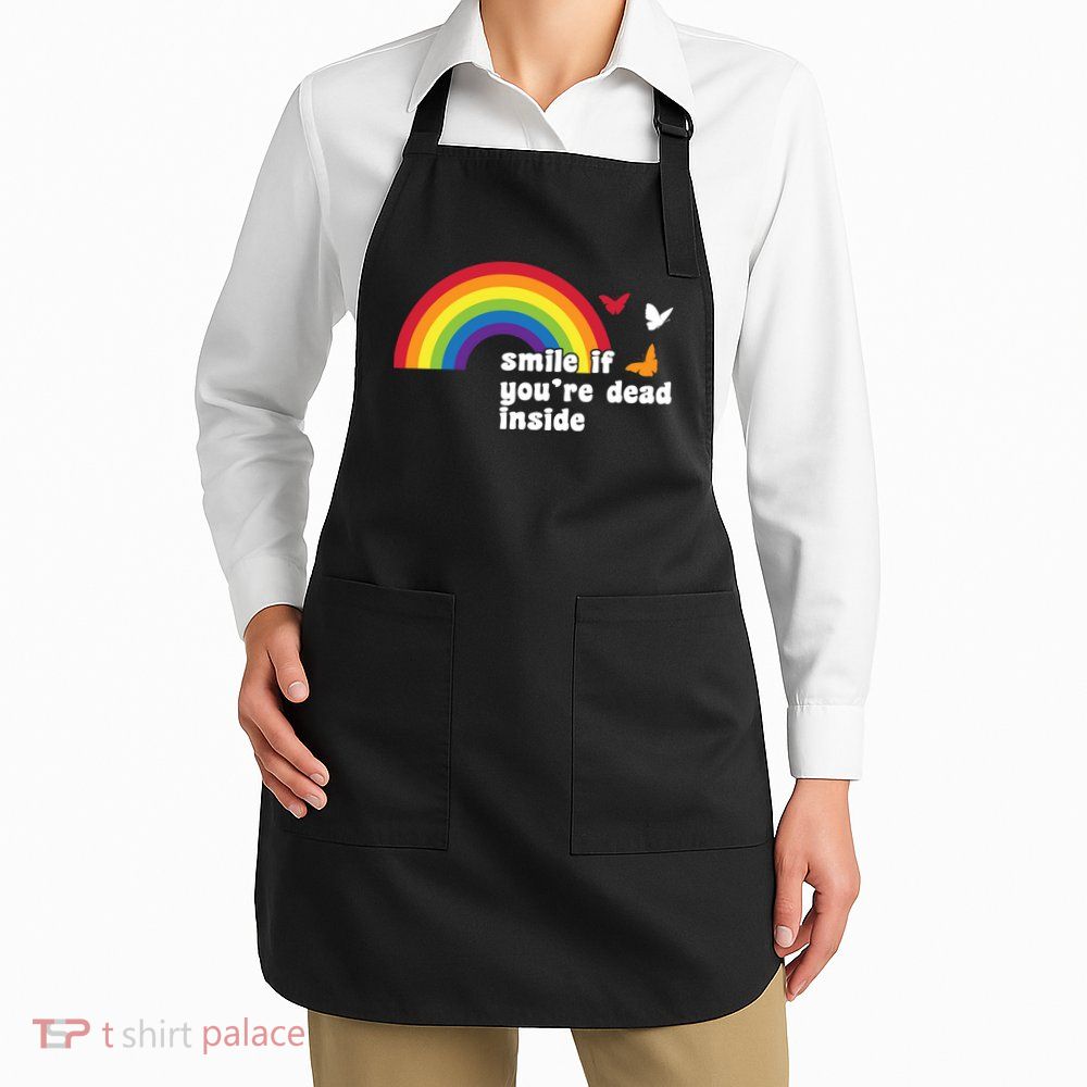 Smile If You're Dead Inside Apron