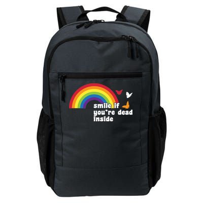 Smile If You're Dead Inside Daily Commute Backpack