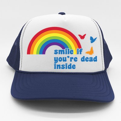 Smile If You're Dead Inside Trucker Hat